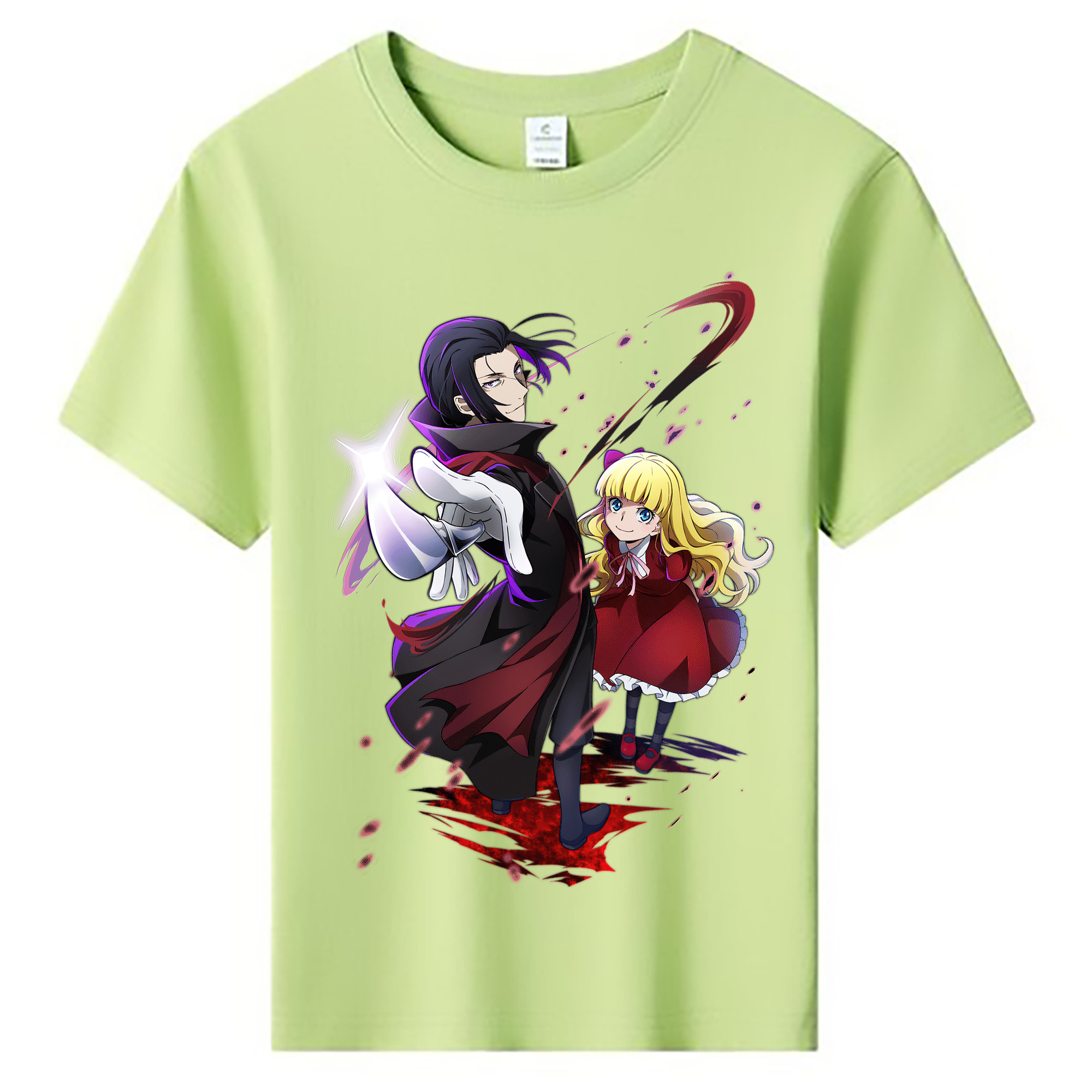 （画像用） 文豪ストレイドッグス Bungo Stray Dogs 綿100％キッズTシャツ（フロントプリント）